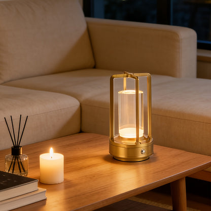 Kabellose LED-Tischlampe mit Touch-Dimmung