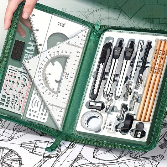 Juego de dibujo PrecisionDraft: duradero y versátil