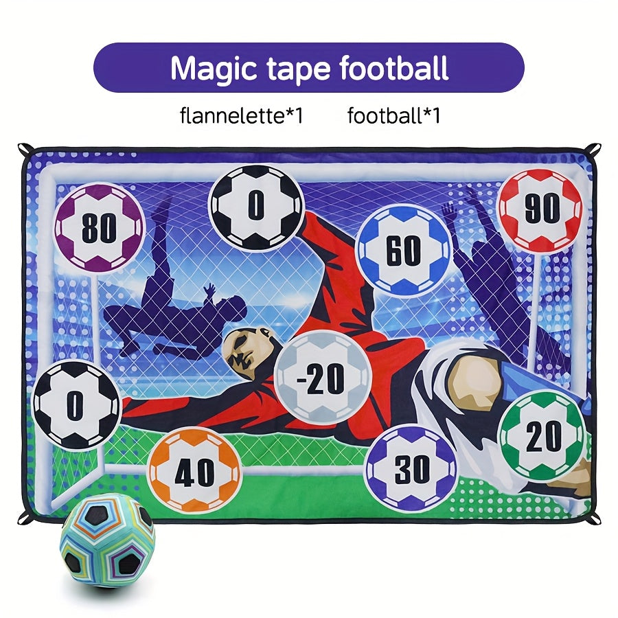 Fußball-Zielwurfspiel für Kinder