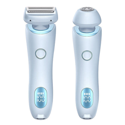 Depilador e máquina de barbear 2 em 1 SmoothGlow - Para resultados suaves