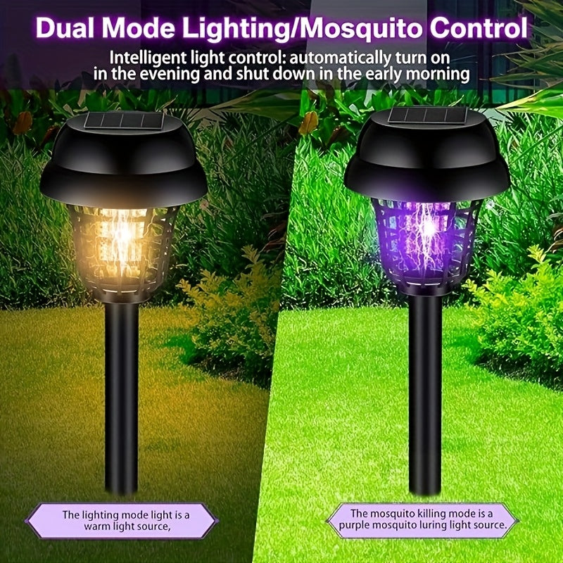 Solarna lampa za uništavanje insekata – Duo zamka za komarce i muhe