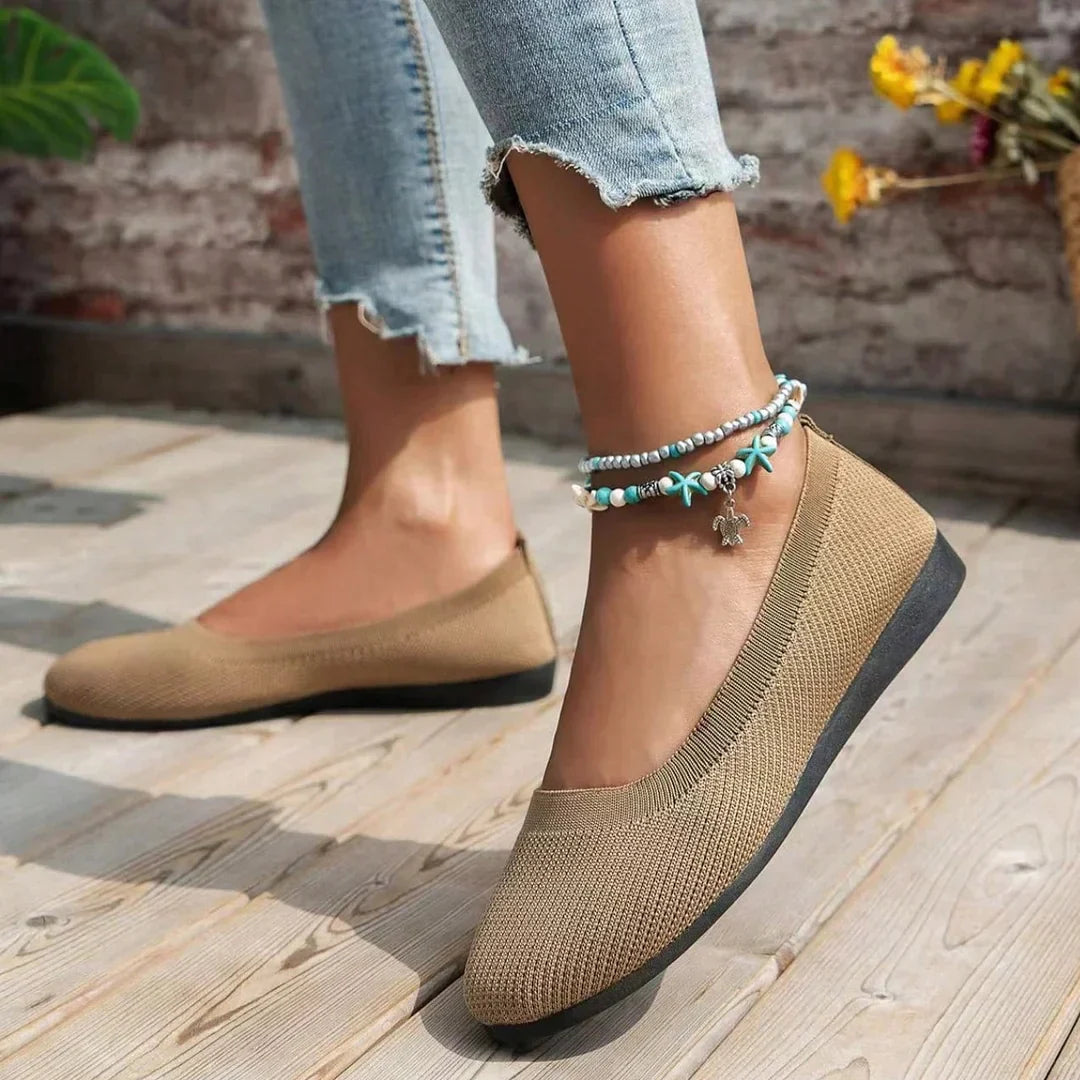 Bailarinas Sofie Comfort: zapatos flexibles y transpirables para uso diario.