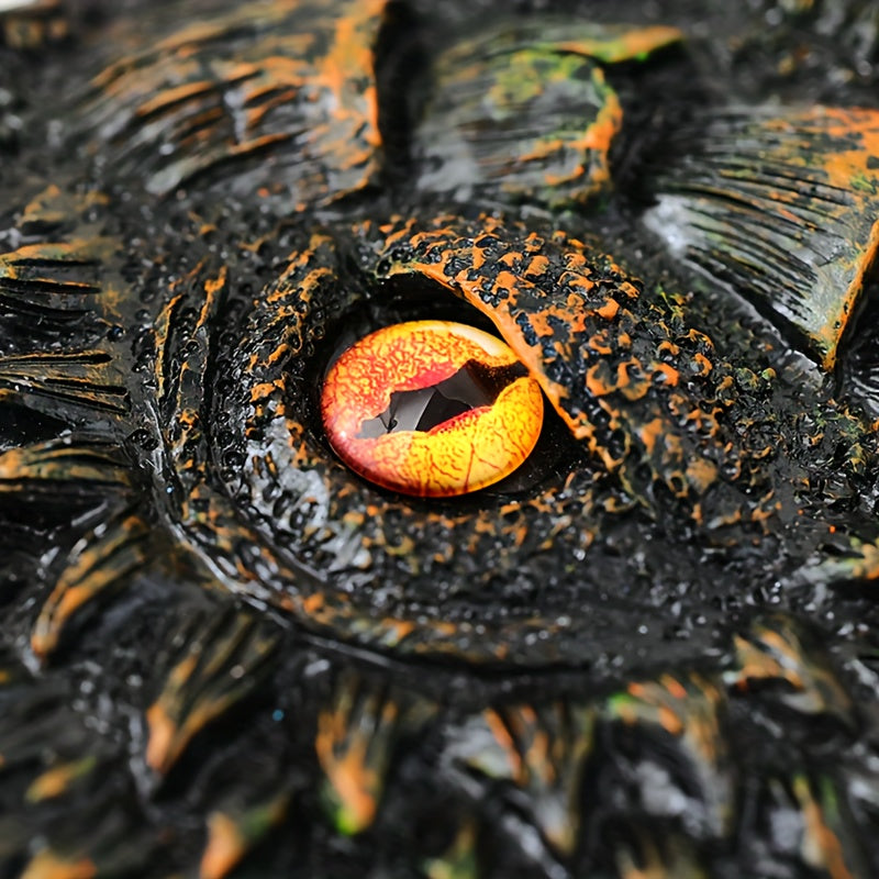 Cuaderno de fantasía con ojo de dragón: robusto y elegante