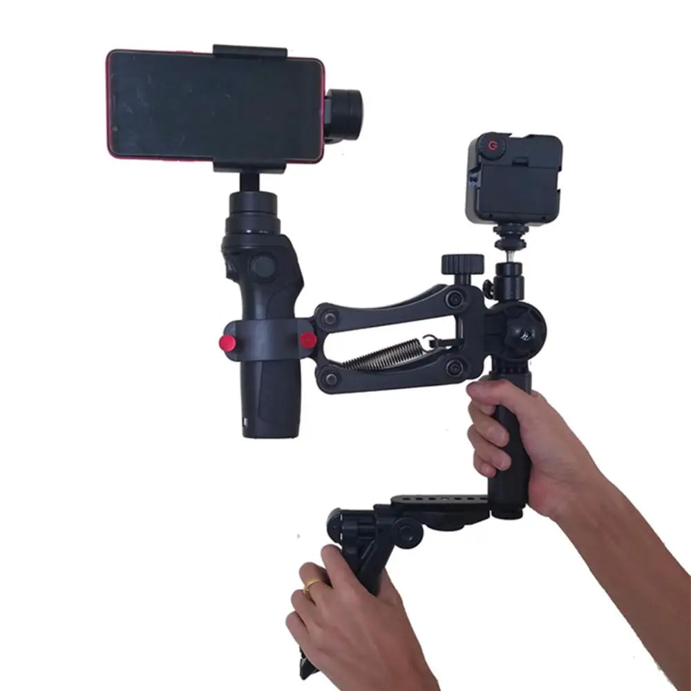 Estabilizador gimbal de 4 eixos para smartphones – Filmagem suave e precisa