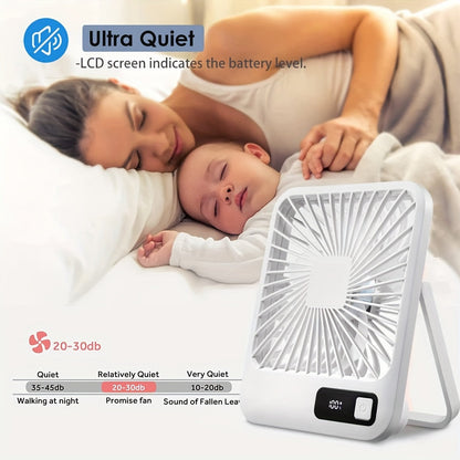 Eritex prijenosni stolni ventilator – Sklopiv s 5 brzina