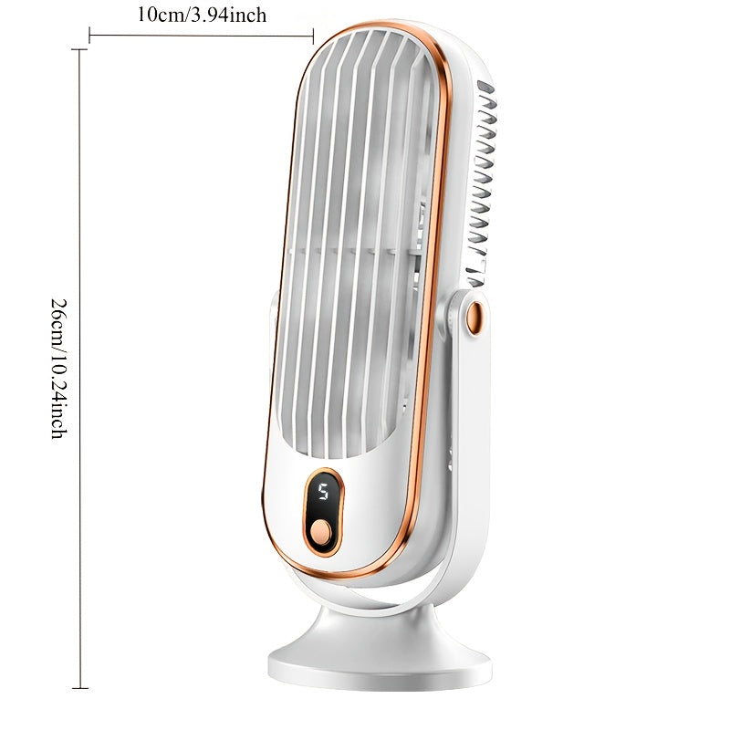 Ventilador portátil: refrigeración elegante, potente y flexible