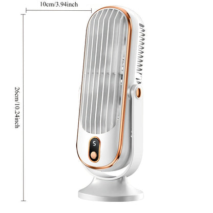 Ventilador portátil: refrigeración elegante, potente y flexible