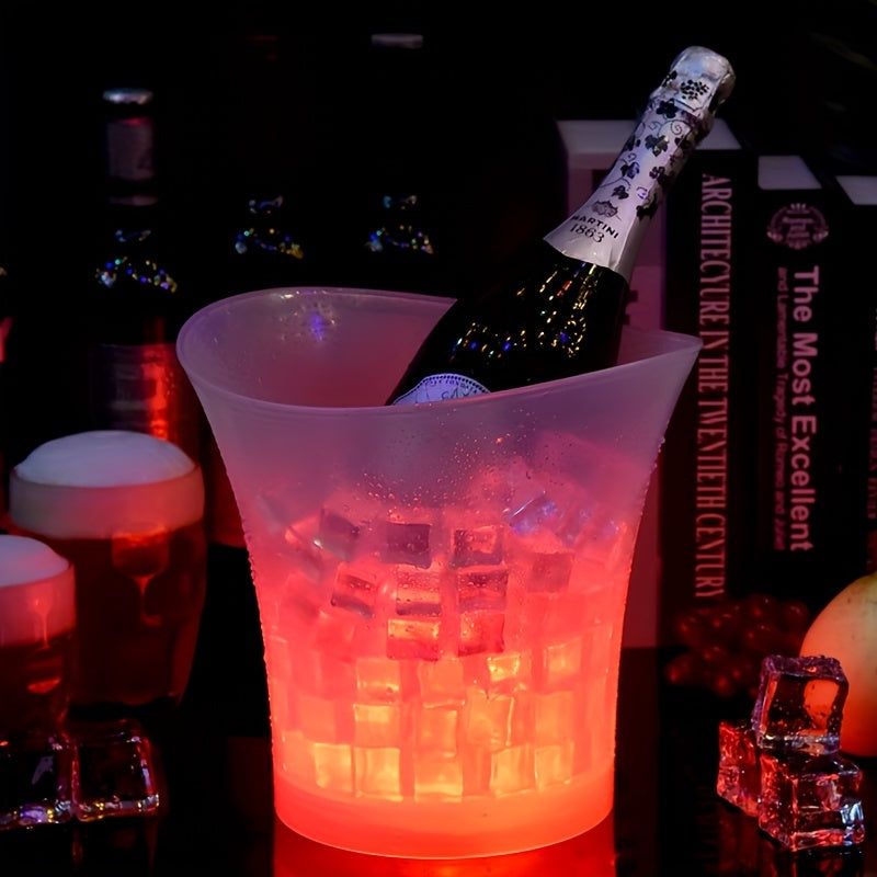 5L LED osvijetljeni kantu za led – Savršeno za šampanjac i pivo