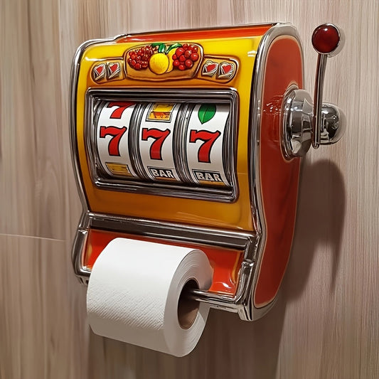 Jackpot držač toaletnog papira – Dizajn automata i zidna montaža