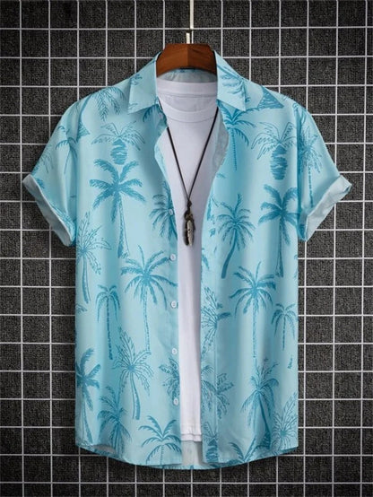TropicWave košulja s palmama – Svježa i stilska za muškarce