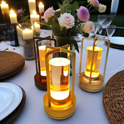 Kabellose LED-Tischlampe mit Touch-Dimmung