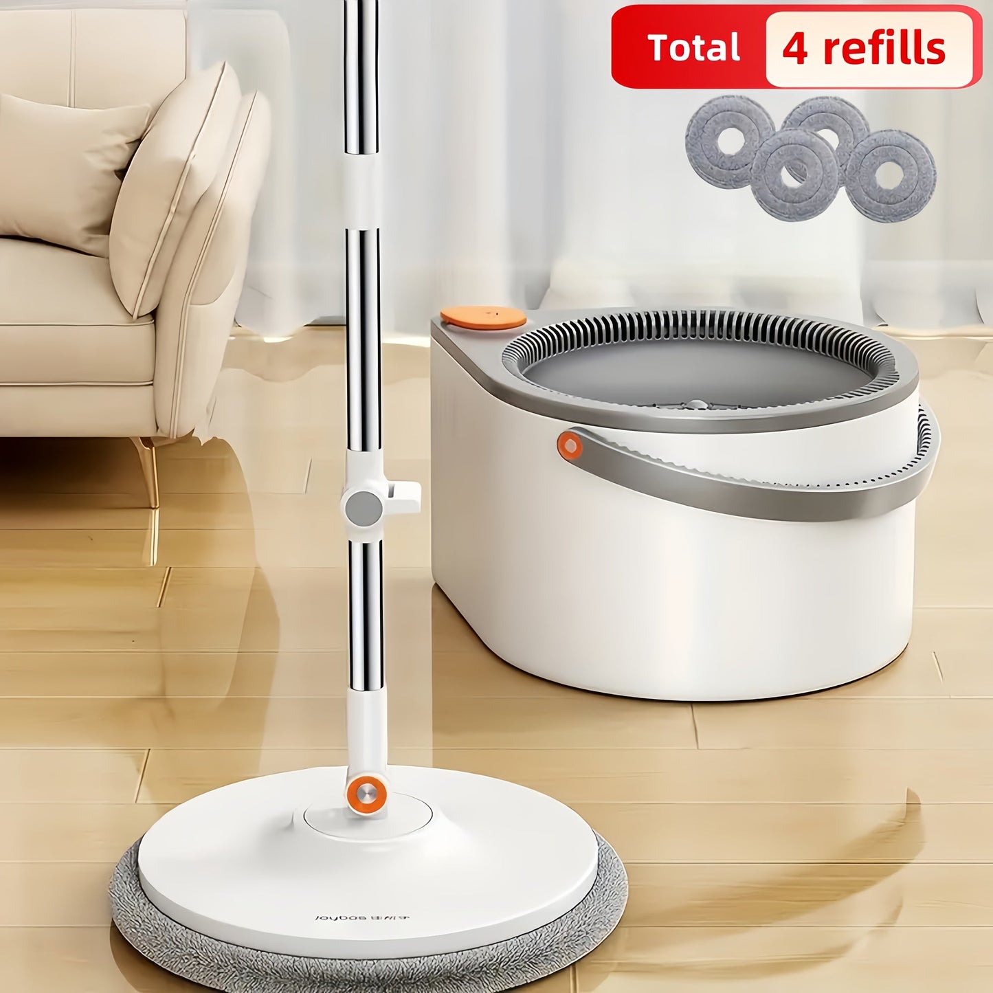 FlexiClean spin mop set – Bez ruku, podesiv i učinkovito čišćenje