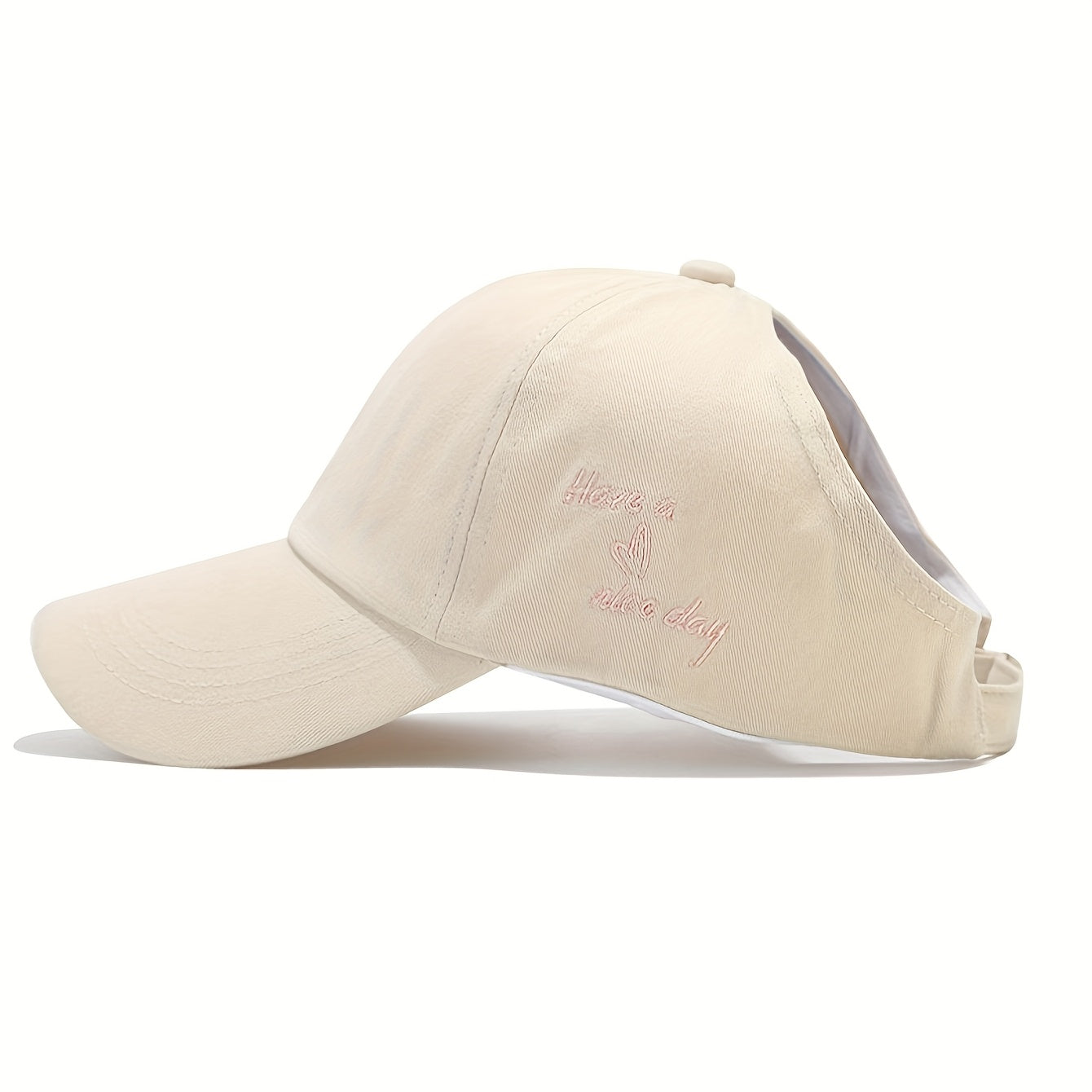 Gorra de béisbol para mujer con abertura para cola de caballo: ligera y ventilada.