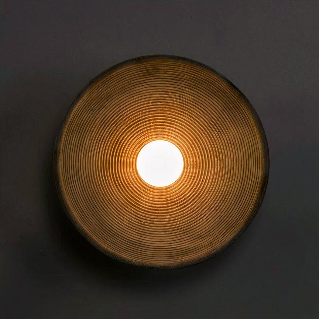 Scandi Retro okrugla zidna lampa – Ugodno svjetlo za svaki prostor