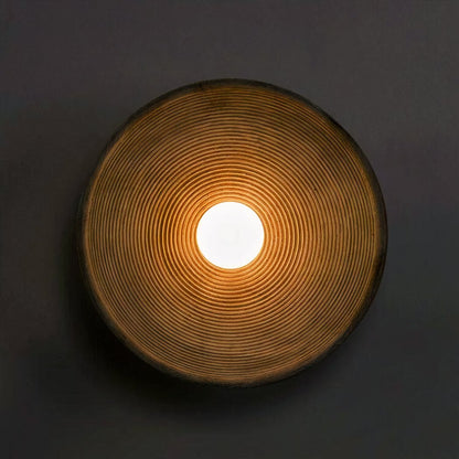 Scandi Retro okrugla zidna lampa – Ugodno svjetlo za svaki prostor