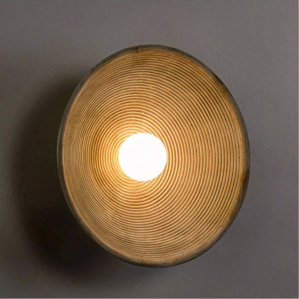 Scandi Retro okrugla zidna lampa – Ugodno svjetlo za svaki prostor