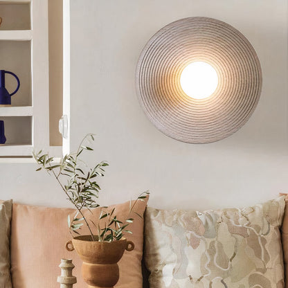 Scandi Retro okrugla zidna lampa – Ugodno svjetlo za svaki prostor