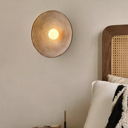 Scandi Retro okrugla zidna lampa – Ugodno svjetlo za svaki prostor