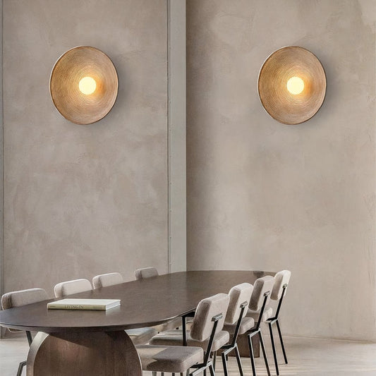 Scandi Retro okrugla zidna lampa – Ugodno svjetlo za svaki prostor