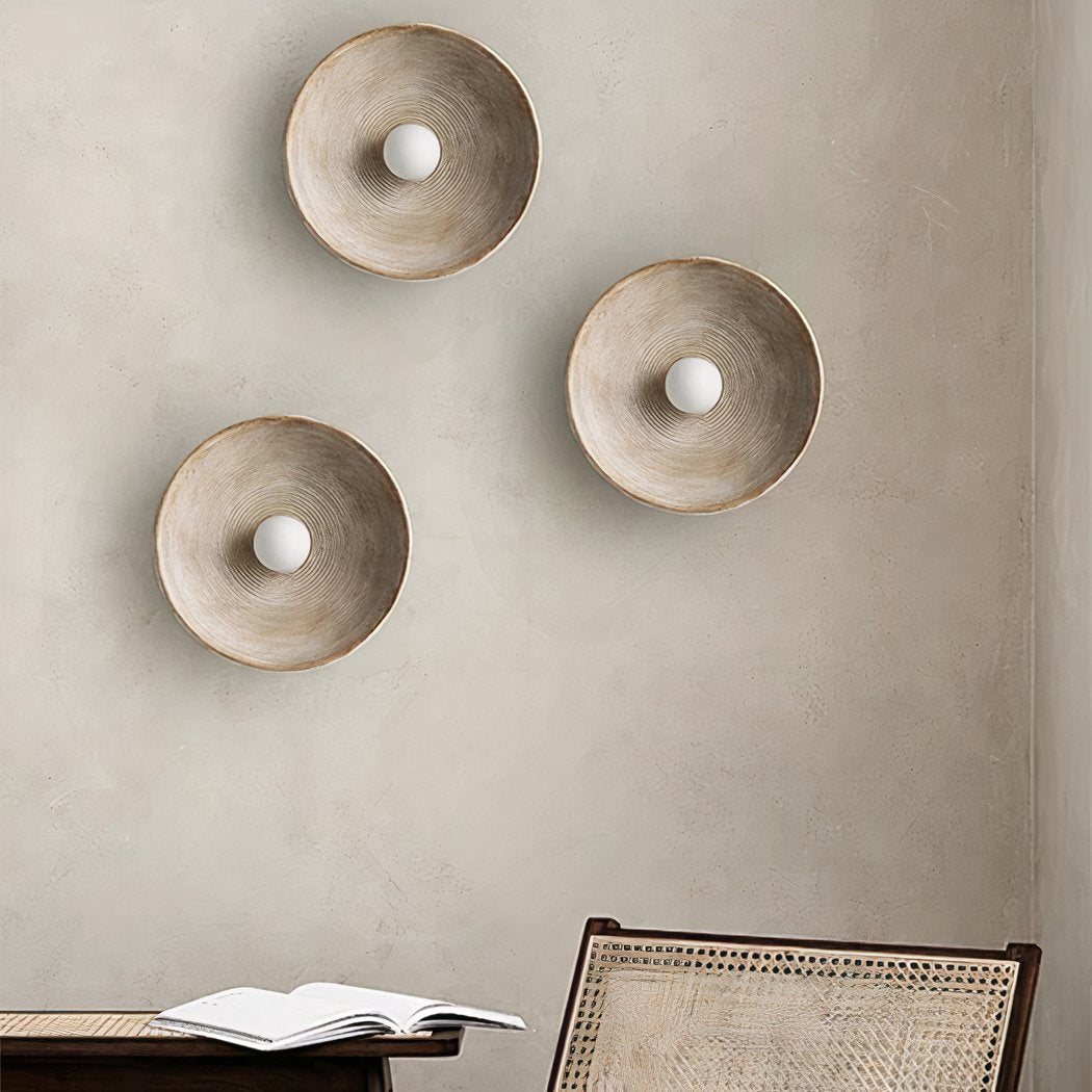 Scandi Retro okrugla zidna lampa – Ugodno svjetlo za svaki prostor