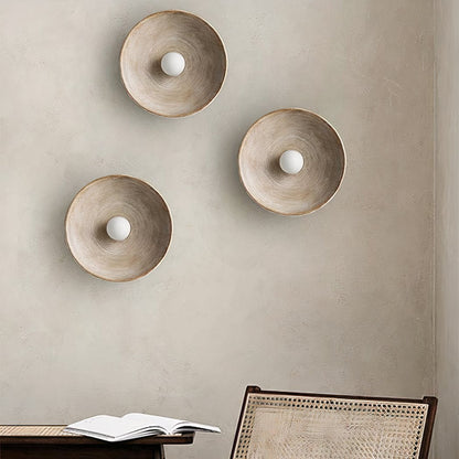 Scandi Retro okrugla zidna lampa – Ugodno svjetlo za svaki prostor