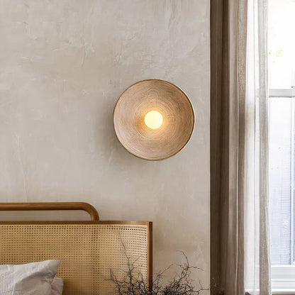 Scandi Retro okrugla zidna lampa – Ugodno svjetlo za svaki prostor