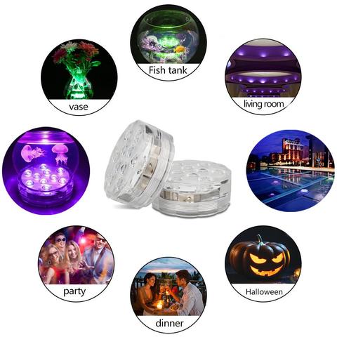 Podvodna LED lampa – Šarena i potpuno vodootporna