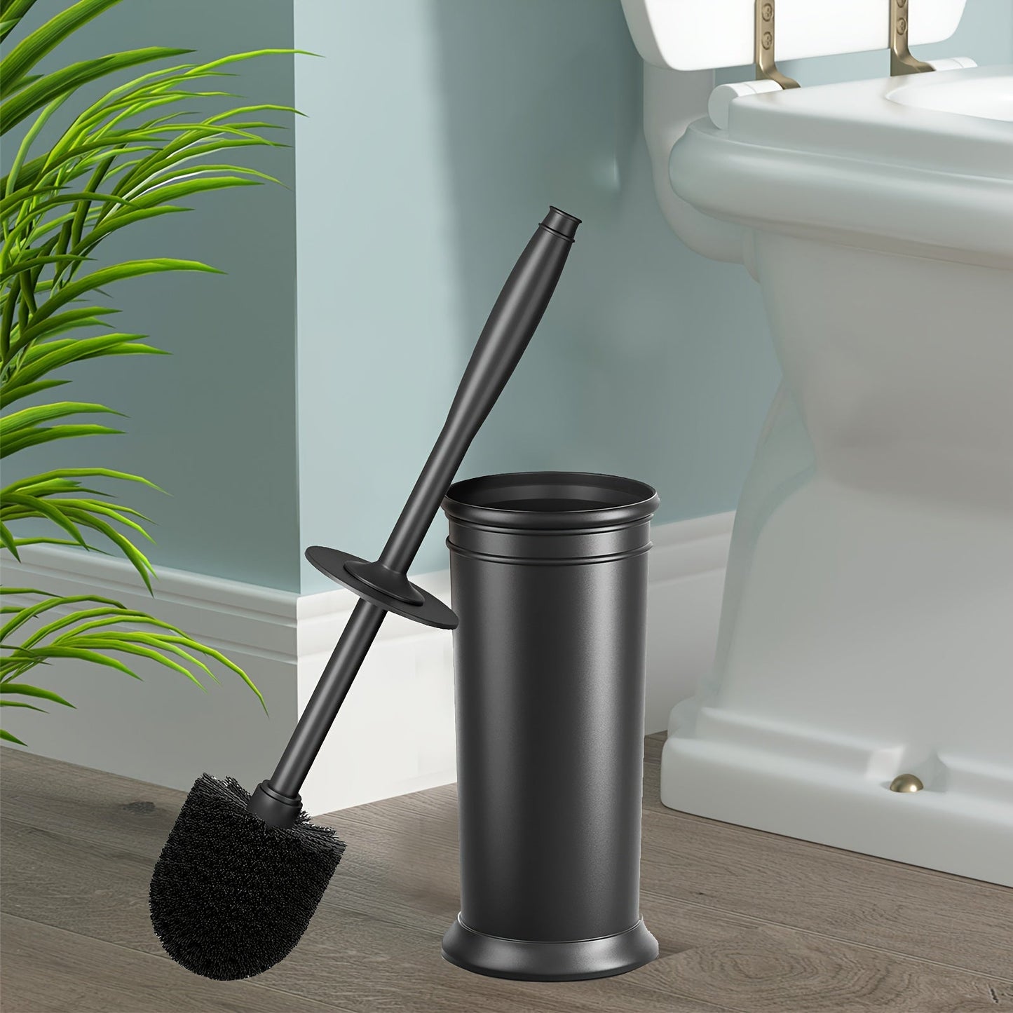 Stilska četka za WC s držačem – Za čistu kupaonicu