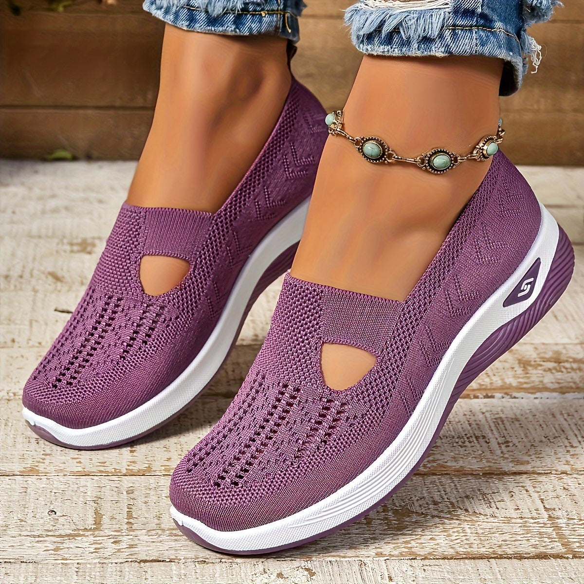 Sense – Ležerne prozračne slip-on tenisice