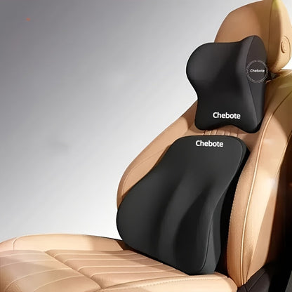 Ergonomski set jastuka za autosjedalo – Memory foam potpora za donji dio leđa i vrat
