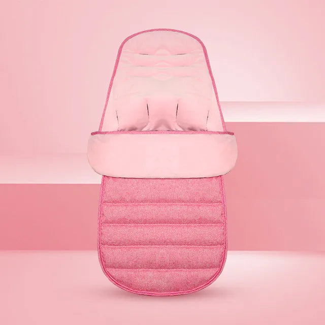 Saco para cochecito de bebé para paseos cálidos y acogedores
