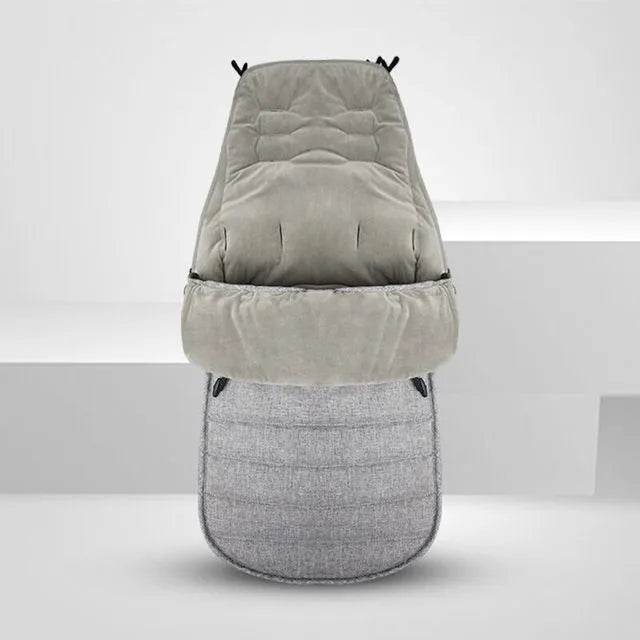 Saco para cochecito de bebé para paseos cálidos y acogedores