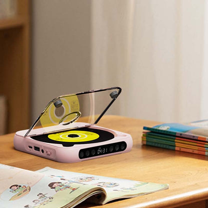 Tragbarer Bluetooth CD-Player mit integriertem Lautsprecher