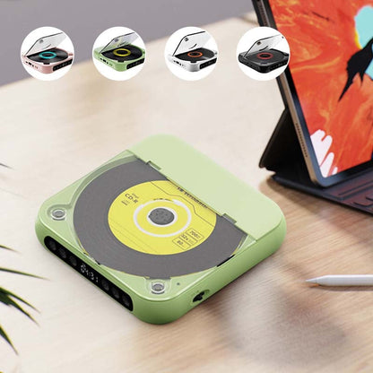Tragbarer Bluetooth CD-Player mit integriertem Lautsprecher
