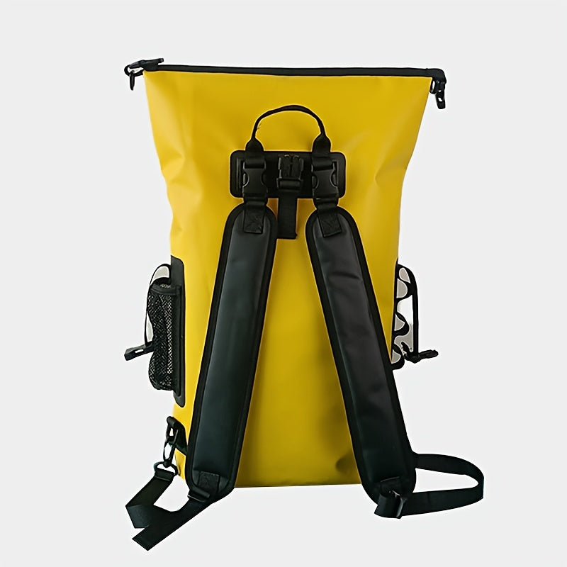 Vodootporni 25L rolltop ruksak s više pretinaca, čvrstim kopčama i mrežastim bočnim džepom