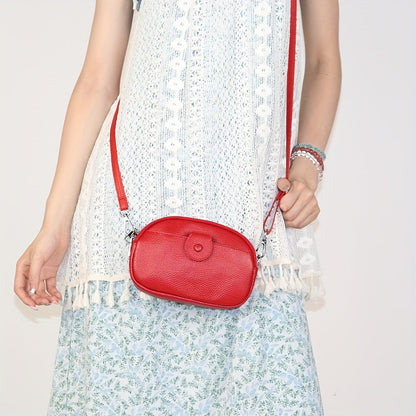 Vintage crossbody torba velikog kapaciteta – Prava koža s više pretinaca