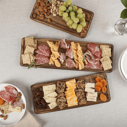3-stöckige Servieretagere für Snacks und Desserts