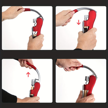 Ergonomski otvarač za vino – brzo i sigurno otvaranje vinskih boca za dom i ugostiteljstvo