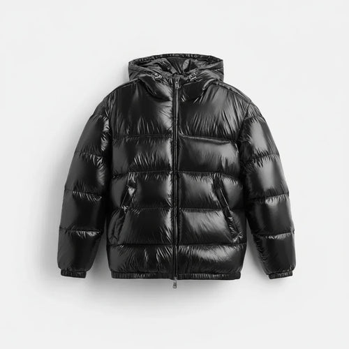 Chaqueta de invierno para hombre con capucha – chaqueta acolchada forrada