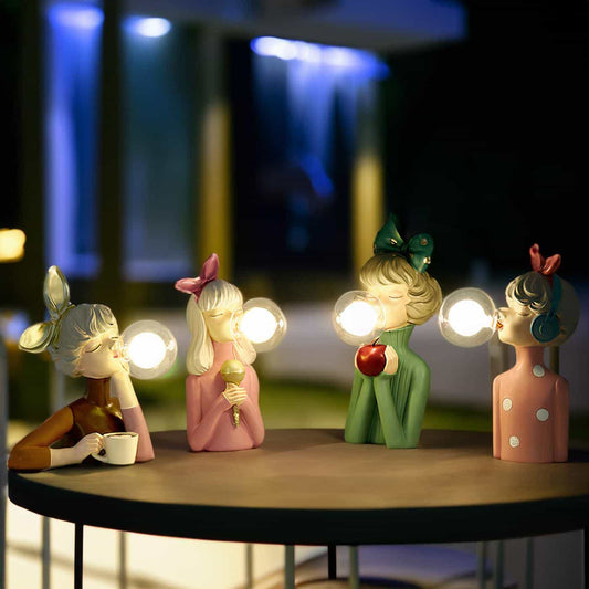 Lámpara Lumière: una lámpara de niña divertida para interiores creativos