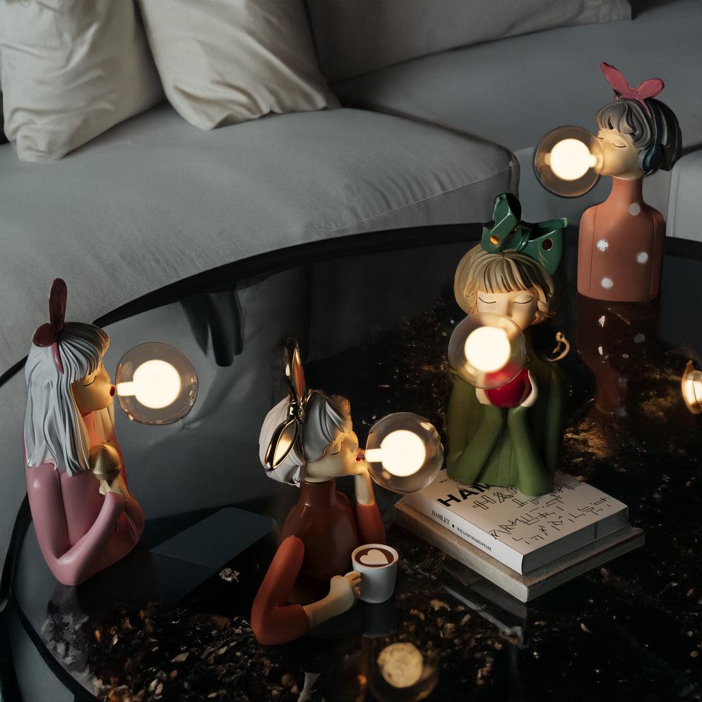 Lumière lampa - Razigrana djevojačka lampa za kreativne interijere