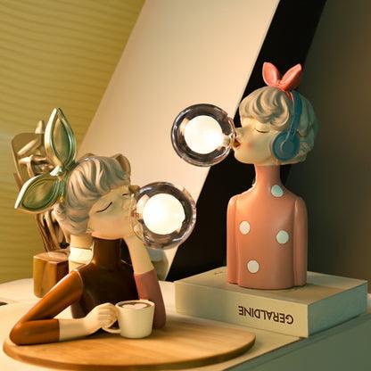 Lumière lampa - Razigrana djevojačka lampa za kreativne interijere