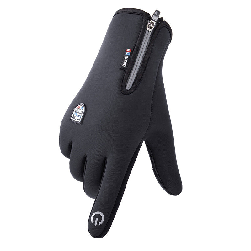 Beheizbare Touchscreen-Handschuhe mit USB-Anschluss für Winteraktivitäten