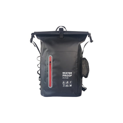 Vodootporni 25L rolltop ruksak s više pretinaca, čvrstim kopčama i mrežastim bočnim džepom