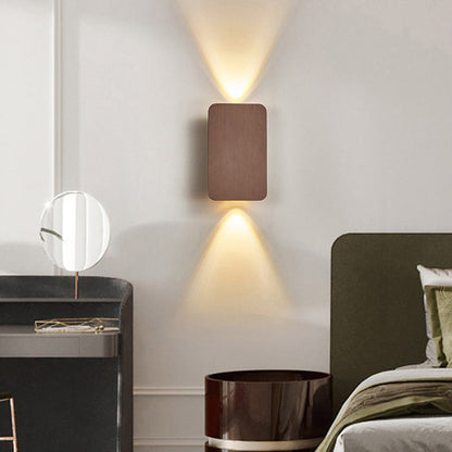 Candeeiro de parede LED retangular
