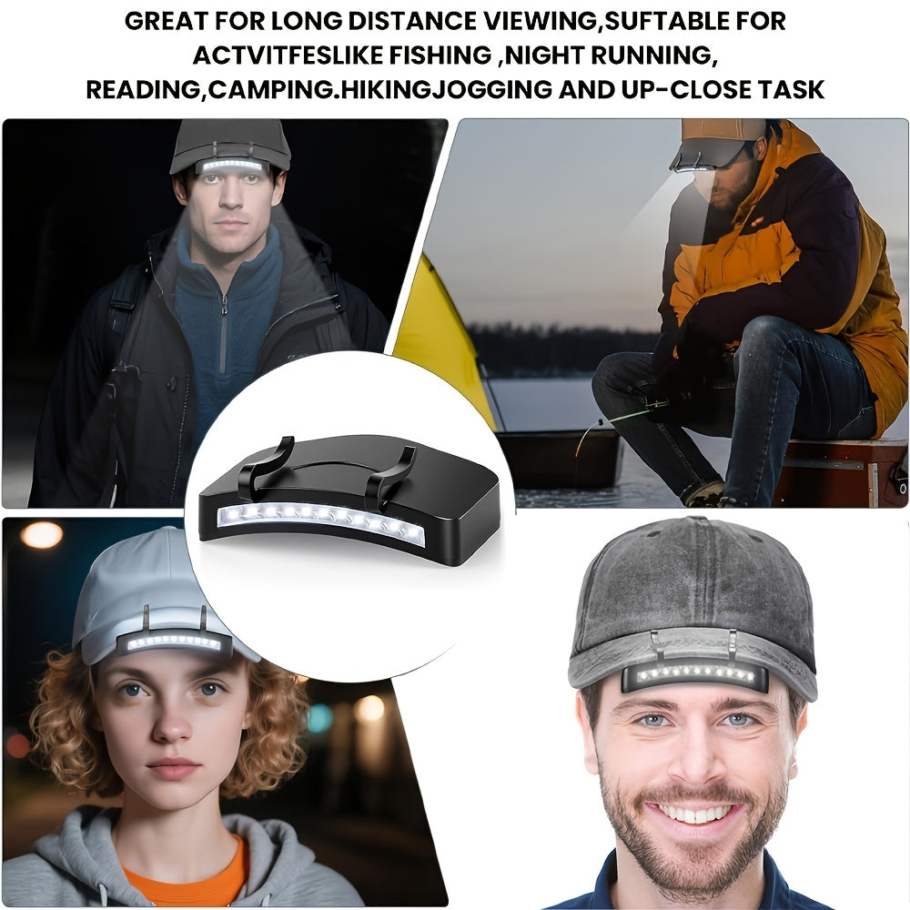 LED-Kappenleuchte mit 11 LEDs und Clip