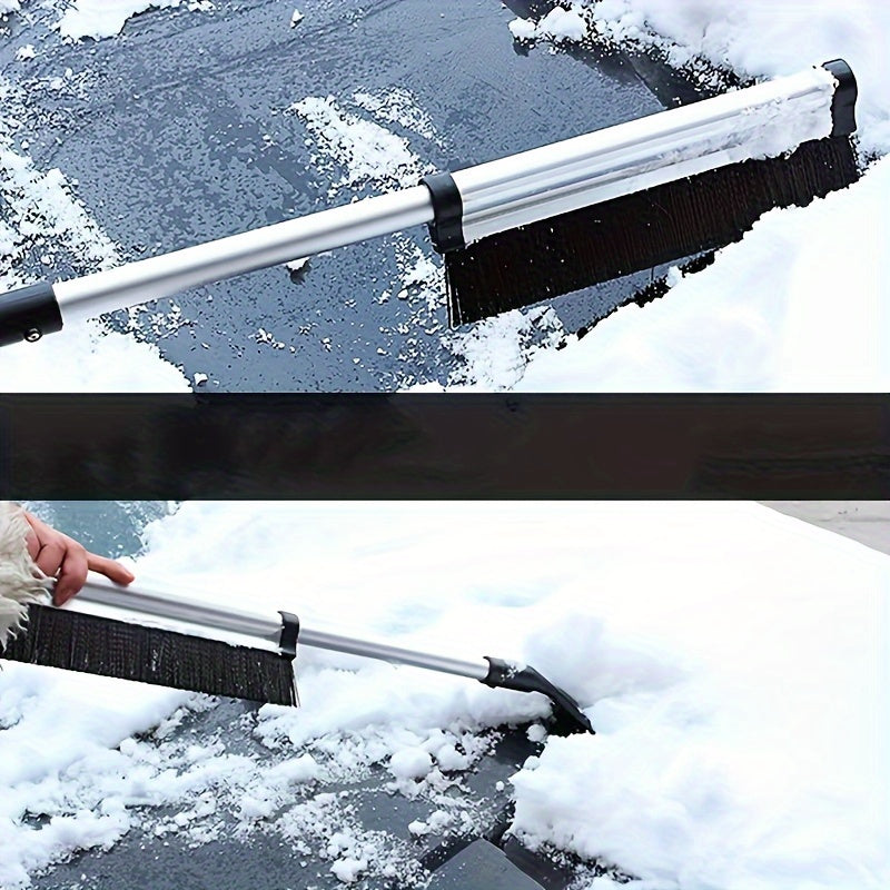 Ausziehbarer Auto Schneebesen mit Eiskratzer