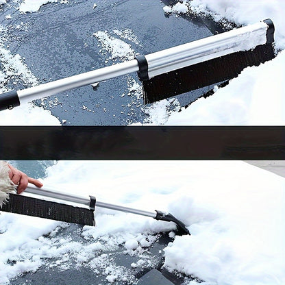 Ausziehbarer Auto Schneebesen mit Eiskratzer