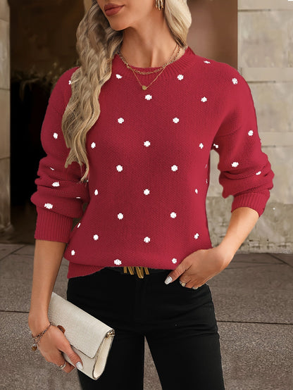 Zara pulover s točkicama – Ležerno i moderno za žene u jesen i zimu