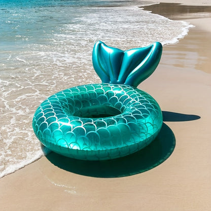 Napuhavajući bazenski plutajući jastuk Mermaid Scale – ergonomski dizajn s jastukom